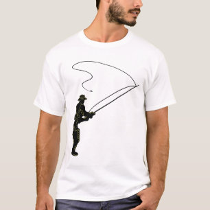 Camiseta Pesca con mosca en aves zancudas
