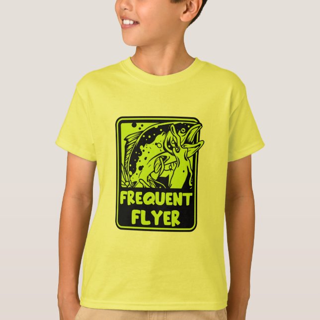 Camiseta Pesca con mosca en EE. UU. (Anverso)