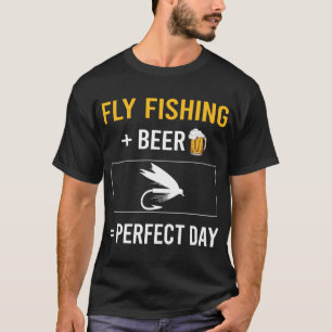 Camiseta Pesca con mosca en el Día de la Cerveza