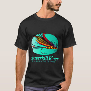 Camiseta Pesca con mosca en el río Beaverkill (FSH)