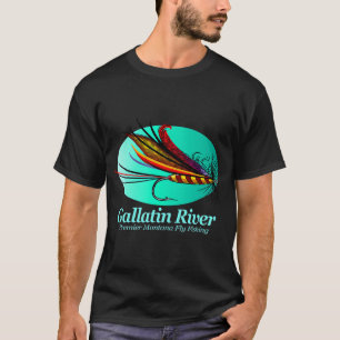 Camiseta Pesca con Mosca en el Río Gallatin (FSH)