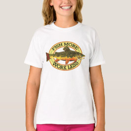 Camiseta Pesca con mosca humorística