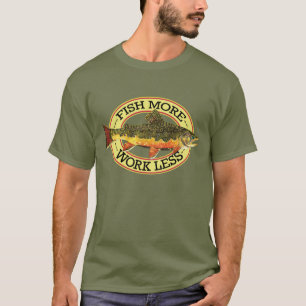 Camiseta Pesca con mosca humorística