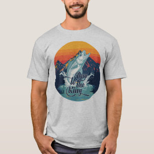 Camiseta Pesca con Mosca para Sábalo Regalo de Arco al Rey