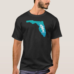 Camiseta Pesca con oleada de Florida