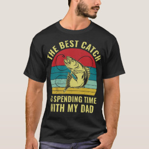 Camiseta Pesca Con Papi Padre Hijo Hija Matando