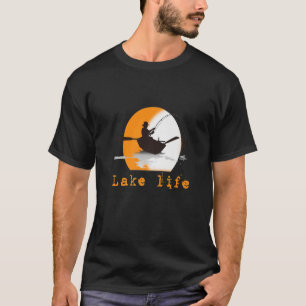 Camiseta Pesca con vida en el lago