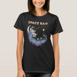Camiseta Pesca Cósmica Humor de Astronauta 'Cebado Espacial