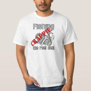 Camiseta Pesca Crappie La Pesca Grave Del Acuerdo Sobre El 