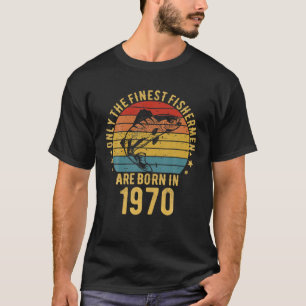 Camiseta Pesca De 51 Años Nacida En 1970