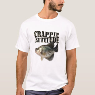Camiseta Pesca de actitud de Crappie