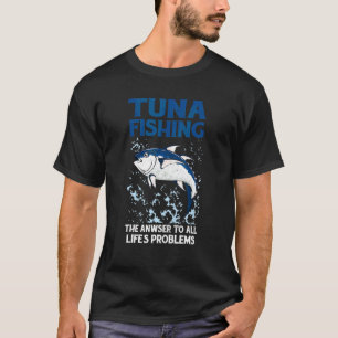 Camiseta Pesca de atún para hombres La respuesta a todos lo