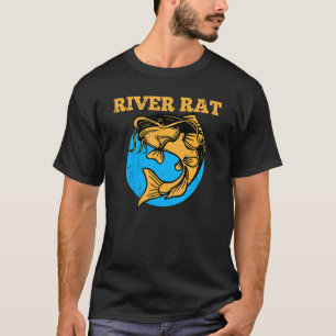 Camiseta Pesca de bagre Río Bagre fresco pesca