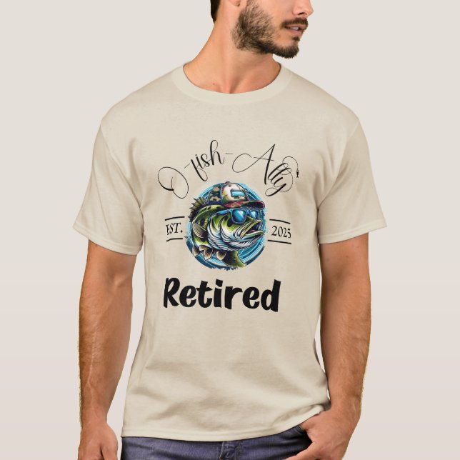 Camiseta Pesca de bajura retirada de O-Fish-Ally (Anverso)