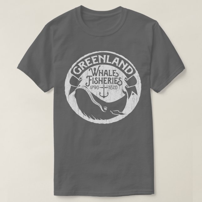 Camiseta Pesca de ballenas de Groenlandia (Diseño del anverso)