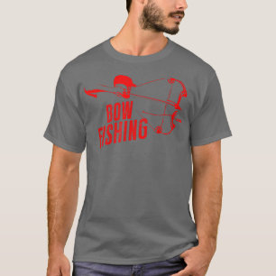 Camiseta Pesca de barro con silueta de cazador de bolas 