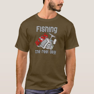 Camiseta Pesca De Bass En El Acuerdo De Los Reel