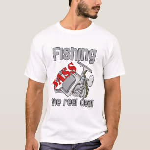 Camiseta Pesca De Bass En El Acuerdo De Los Reel