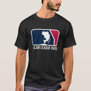 Camiseta Pesca de Bass en la Liga Mayor
