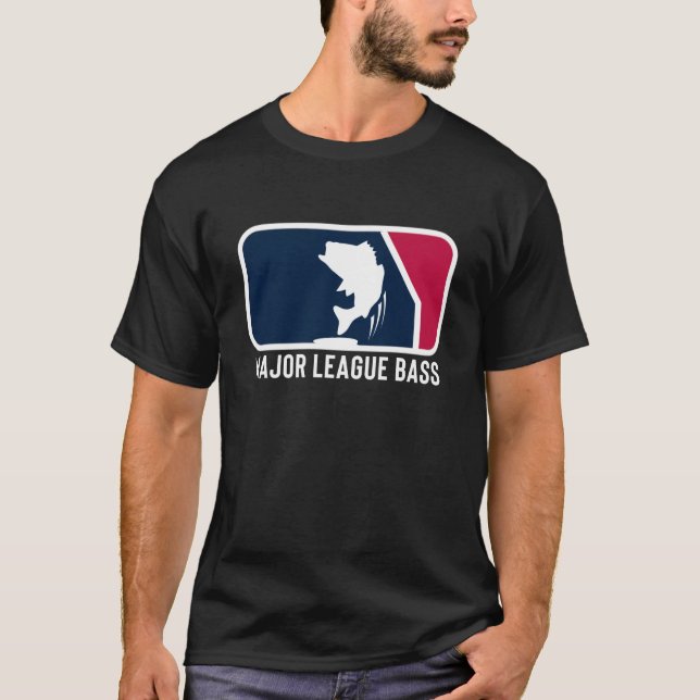 Camiseta Pesca de Bass en la Liga Mayor (Anverso)