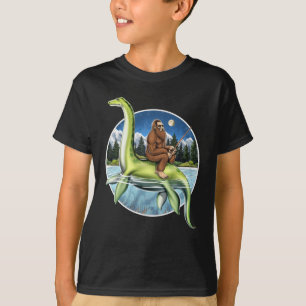 Camiseta Pesca de Big foot Loch Ness