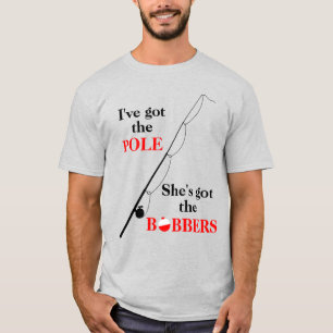 Camiseta Pesca de Bobbers divertidos