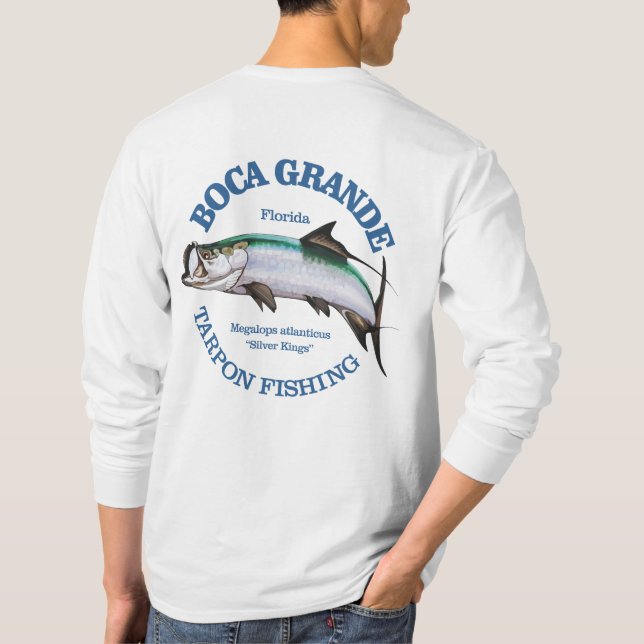 Camiseta Pesca de Boca Grande Tarpon (Reverso)