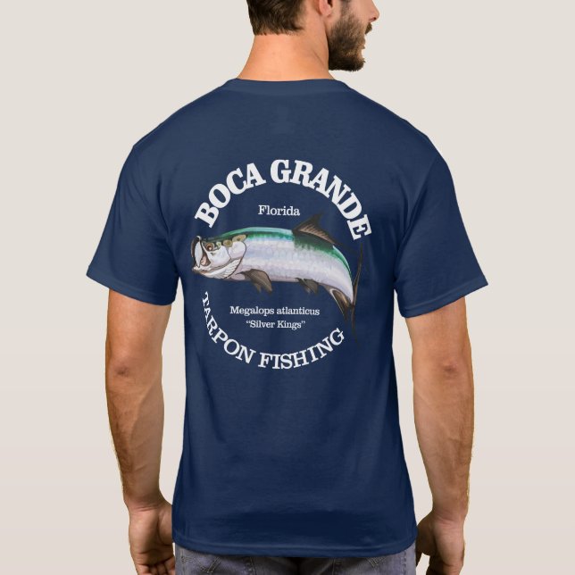 Camiseta Pesca de Boca Grande Tarpon (Reverso)