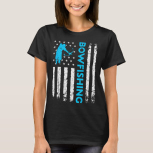 Camiseta Pesca de bolas con bandera de los Estados Unidos p