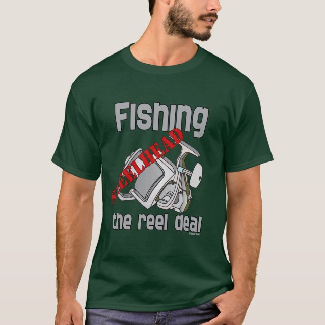 Camiseta Pesca De Cabeza De Acero El Trato De La Cabeza (Anverso)