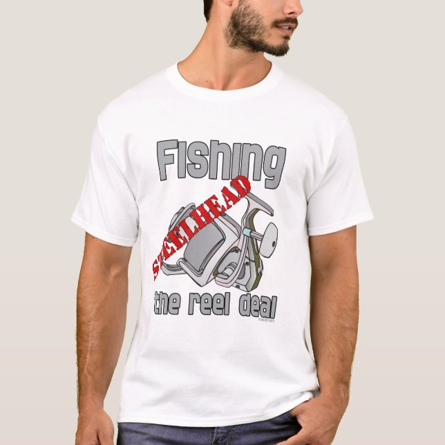 Camiseta Pesca De Cabeza De Acero El Trato De La Cabeza (Anverso)