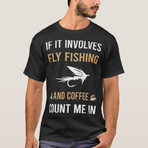 Camiseta Pesca De Café Y Mosca