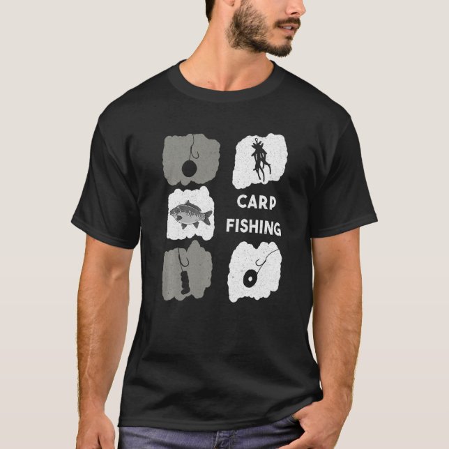 Camiseta Pesca de carpa (Anverso)