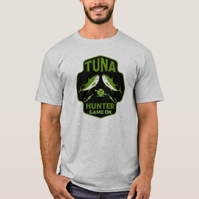 Camiseta Pesca de caza de atún (Anverso)