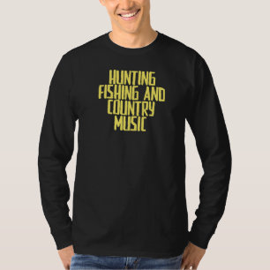 Camiseta Pesca De Caza Sarcástica De chiste Y Música De Paí