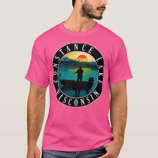 Camiseta Pesca de Constance Lake Wisconsin