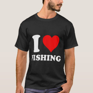 Camiseta Pesca de corazón me encanta pescar