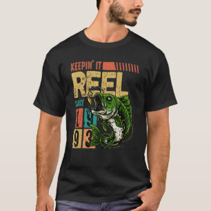 Camiseta Pesca de época impresionante desde el cumpleaños d