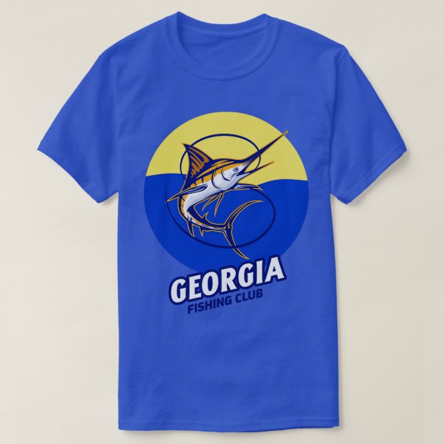 Camiseta Pesca de Georgia (Diseño del anverso)