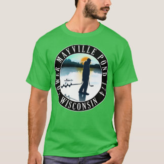 Camiseta Pesca de hielo en la parte baja de Mayville 174
