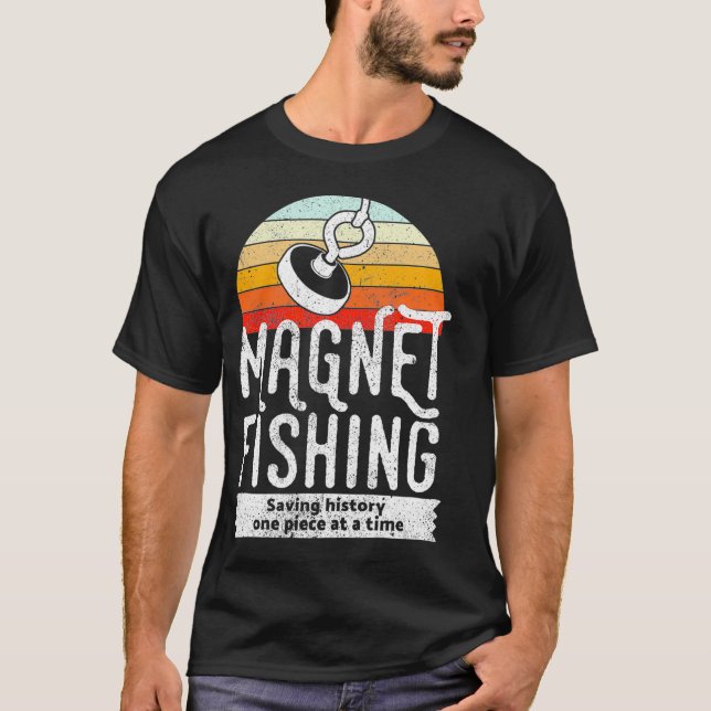 Camiseta Pesca de imanes (Anverso)