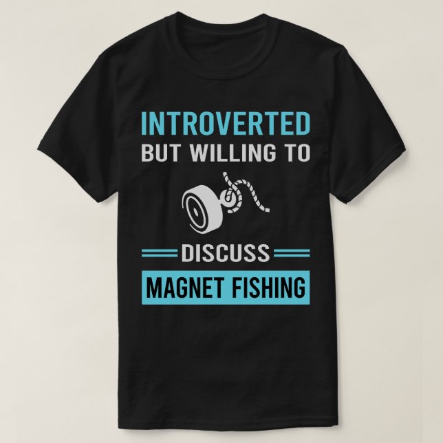 Camiseta Pesca de imanes introducida (Diseño del anverso)