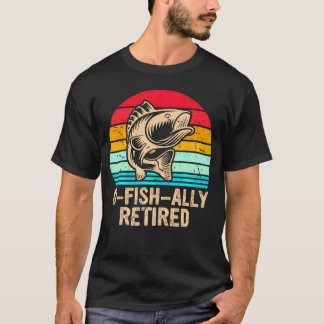 Camiseta Pesca de jubilación retirada de O-Fish-Ally