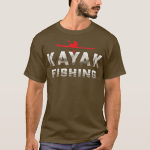 Camiseta Pesca de Kayak para personas que pescan en un Kaya