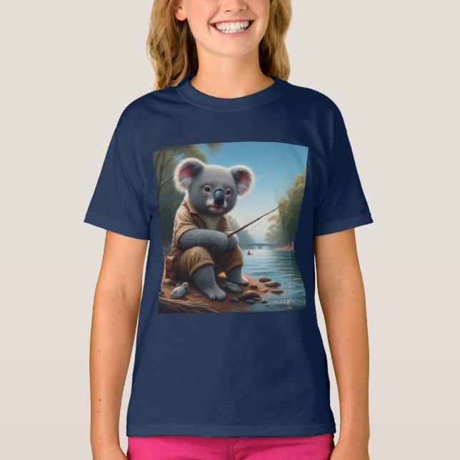 Camiseta Pesca de Koala (Anverso)