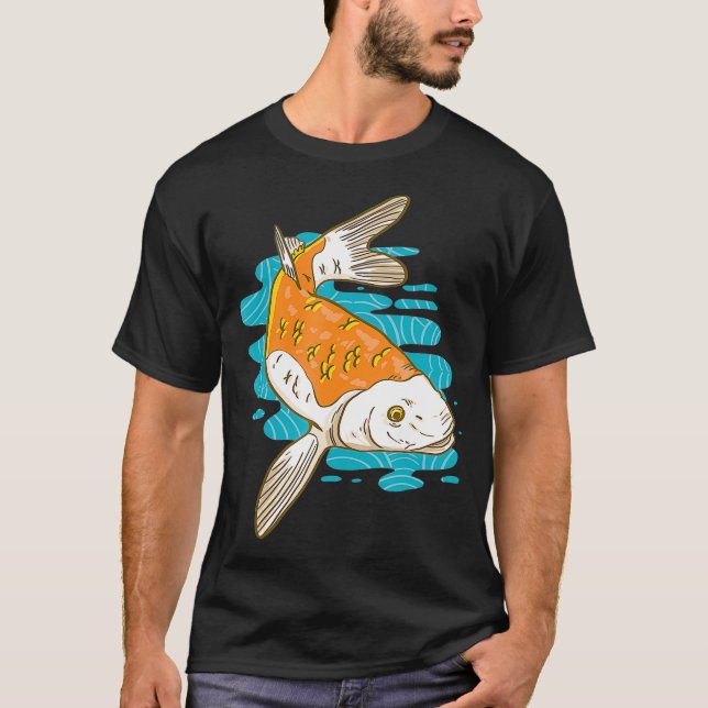 Camiseta Pesca de Koi (Anverso)