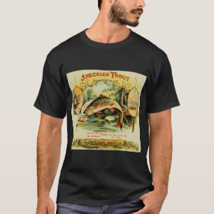 Camiseta Pesca de la bandera americana de pesca