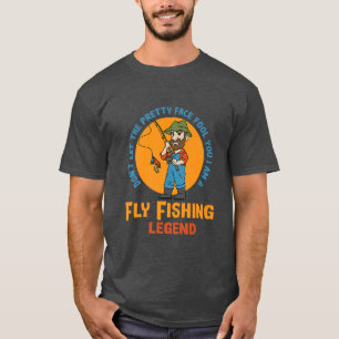 Camiseta Pesca de la leyenda de la pesca de mosca Pesca