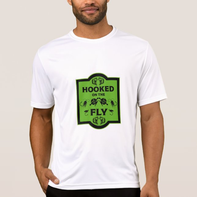 Camiseta Pesca de la mosca Alaska (Anverso)