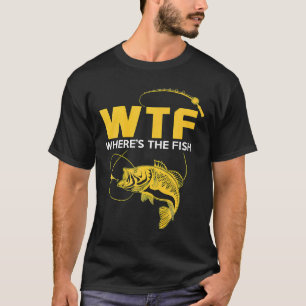 Camiseta Pesca De La Pesca Donde Está El Pescado